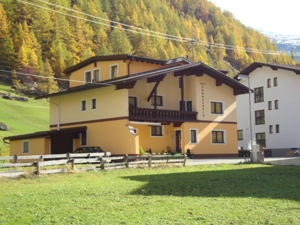 Bed and Breakfast Haus Sonnschein Sölden Exterior foto